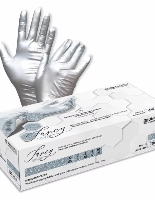 Luvas nitrilo - FANCY® SILVER