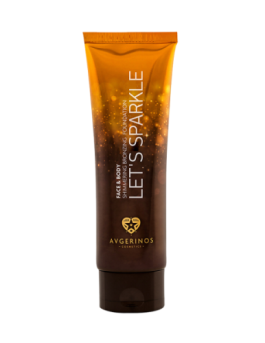 Let´s Sparkle Bronze Glitter Foundation