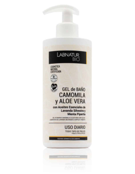 Gel de Banho Camomila e Aloe Vera