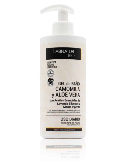 Gel de Banho Camomila e Aloe Vera