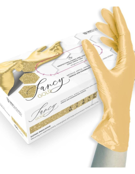 Luva nitrilo - FANCY® GOLD